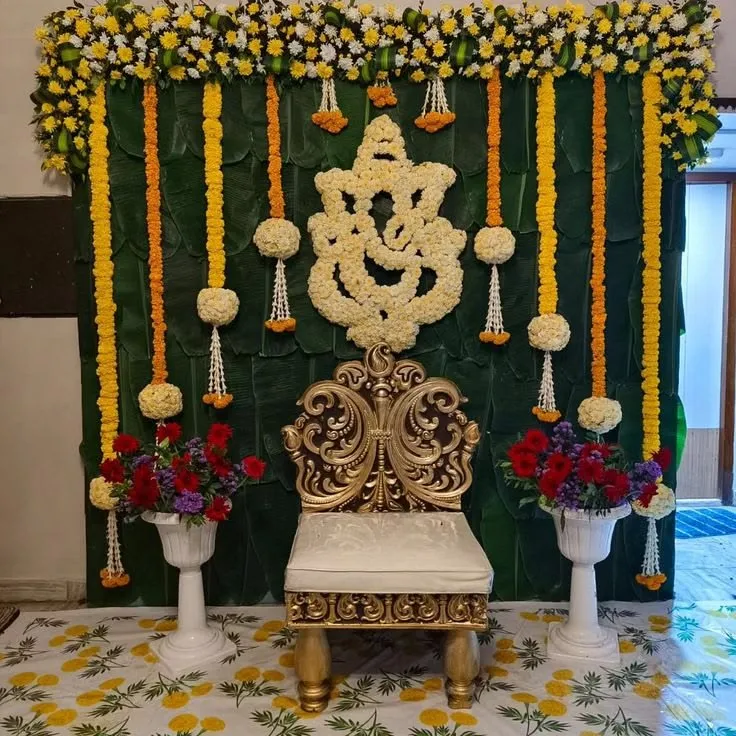 Half Saree Ceremony Decoration