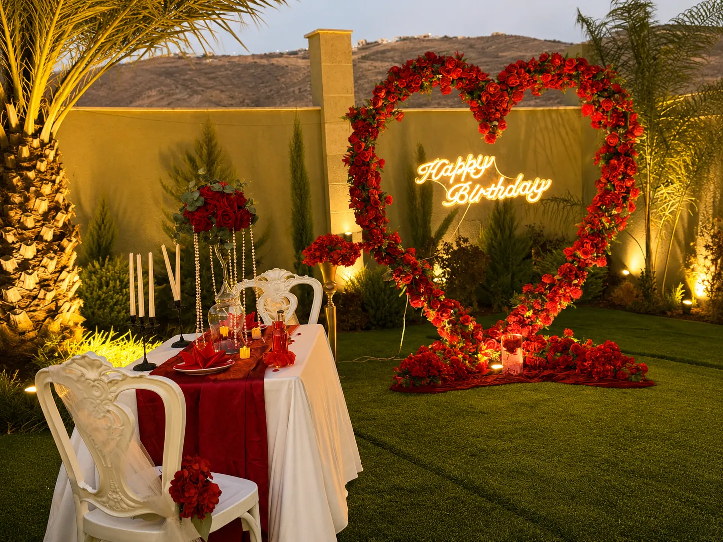 Love Theme Decoration