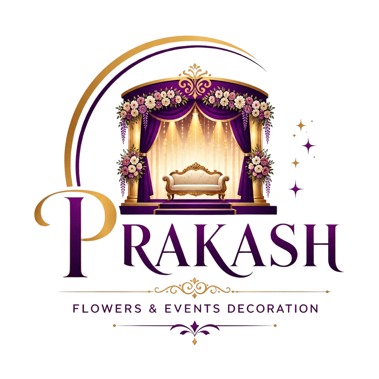 Prakash Events Logo
